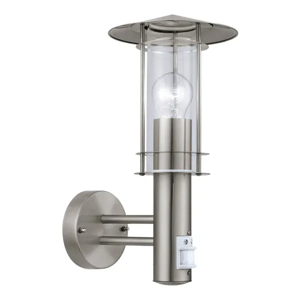 Außenwandleuchte »LISIO«, max. 60W, E27, (HxL): 36 x 17,5 cm, mit Sensor