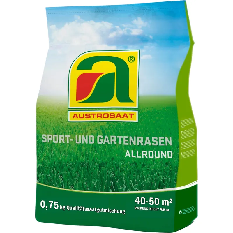 AUSTROSAAT Sport- & Gartenrasen "Allround", 750 g