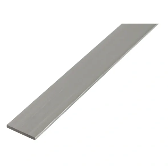 Ba-Profil, Aluminium natur, LxBxH: 200x6x0,3 cm