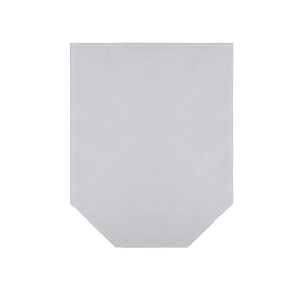 Bodenplatte, Glas, sechseckig, BxL: 120 x 100 cm, Stärke: 8 mm
