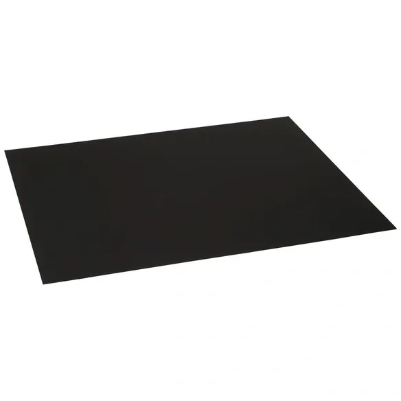 Bodenplatte rechteckig, BxL: 105 x 90 cm, Stärke: 2 mm, schwarz