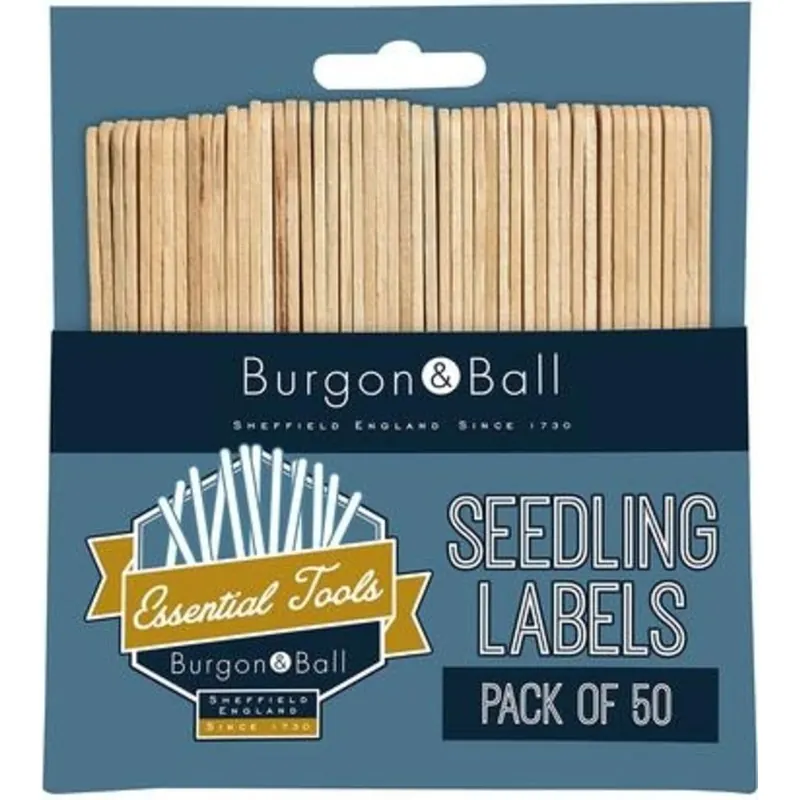 Burgon & Ball Pflanzschilder aus Holz - 50 Stück