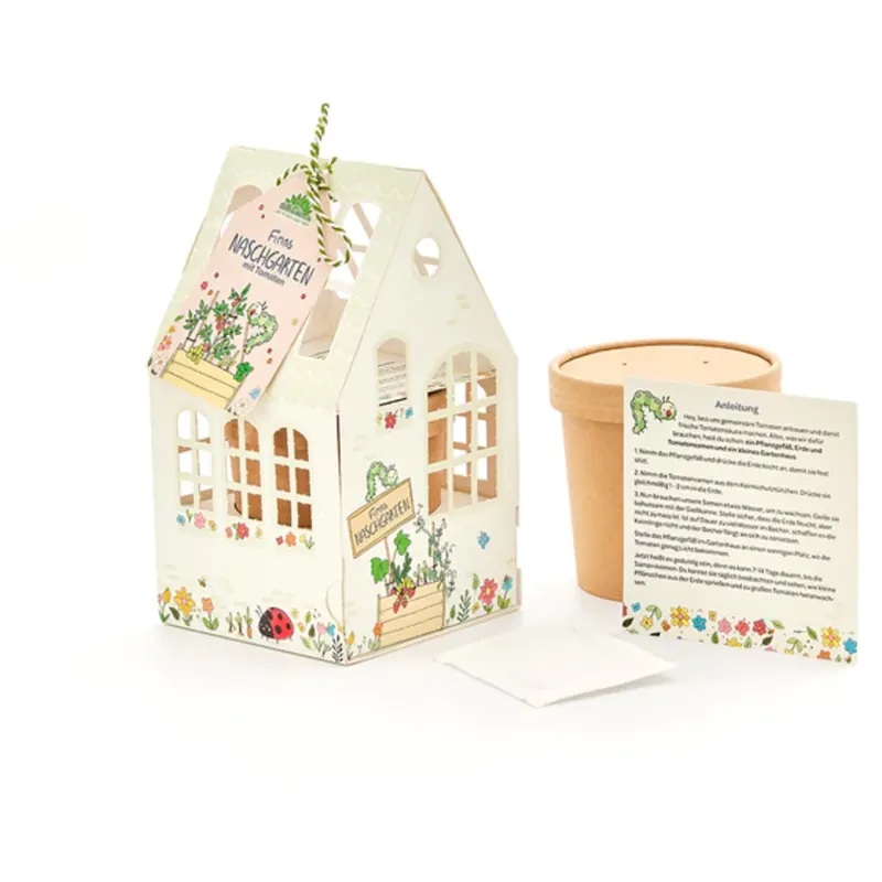 Die Stadtgärtner Kinder-Anzuchtset "Finns Naschgarten"