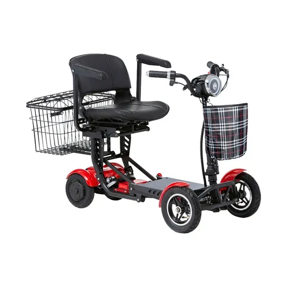 Elektromobil »Assisi Safety«, max. 6 km/h, Reichweite: 25 km, rot