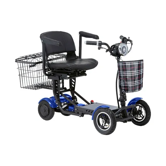 Elektromobil »Assisi Safety Plus«, max. 6 km/h, Reichweite: 35 km, blau