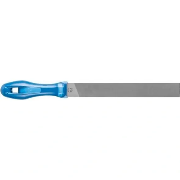 Feile, PFERD Hobbyfeile mit Heft Flachstumpf 200mm Kreuzhieb 1/Einhieb 2