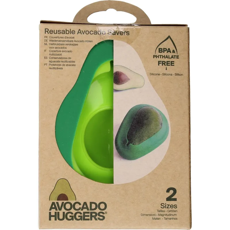 Food Huggers Silikon-Deckel für Avocados 2er Set