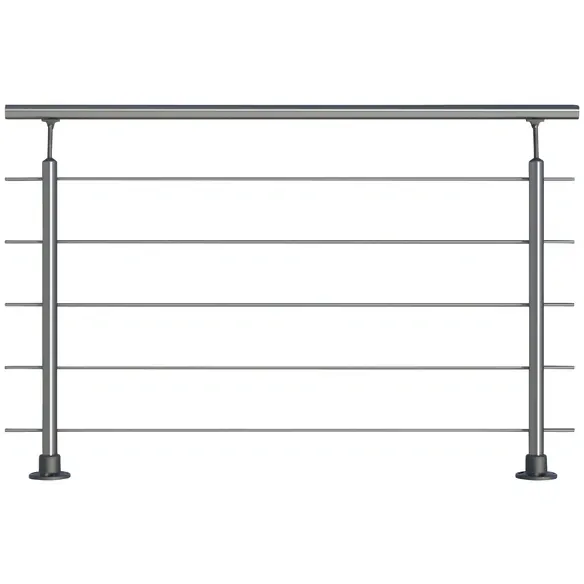 Geländersystem »Prova«, aluminium/edelstahl, HxL: 100 x 150 cm