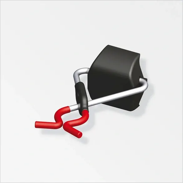 Haken, Breite: 5 cm, Aluminium