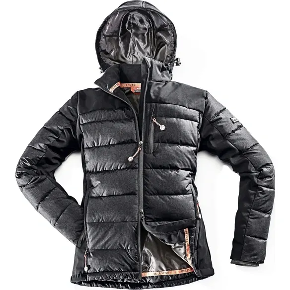 Jacke, schwarz, Elastan/Polyester, Gr. XS