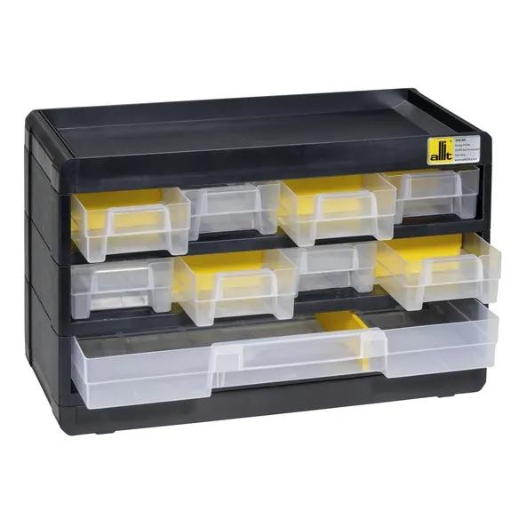 Kleinteilemagazin, BxHxT: 30 x 19 x 13,5 cm, Polypropylen/Polystrol