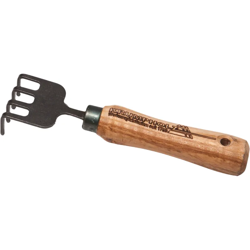 Krumpholz Bonsai-Grubber 4 Zinken mit Eschengriff