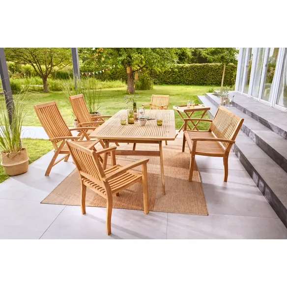 Landhaussessel »Somerville«, BxHxT: 89 x 63 x 59 cm, natur