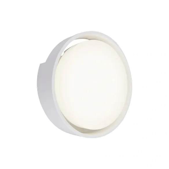 LED-Außenwandleuchte, Ø: 22 cm, Höhe: 6,8 cm, 18 W