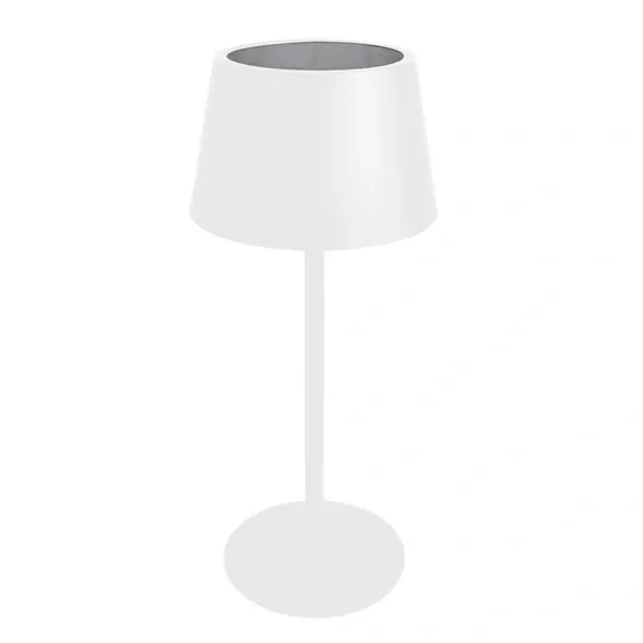 LED-Solarleuchte »Soelu«, ØxH: 13 x 30,5 cm, 2,5 W, warmweiß, 280 lm, dimmbar, weiß