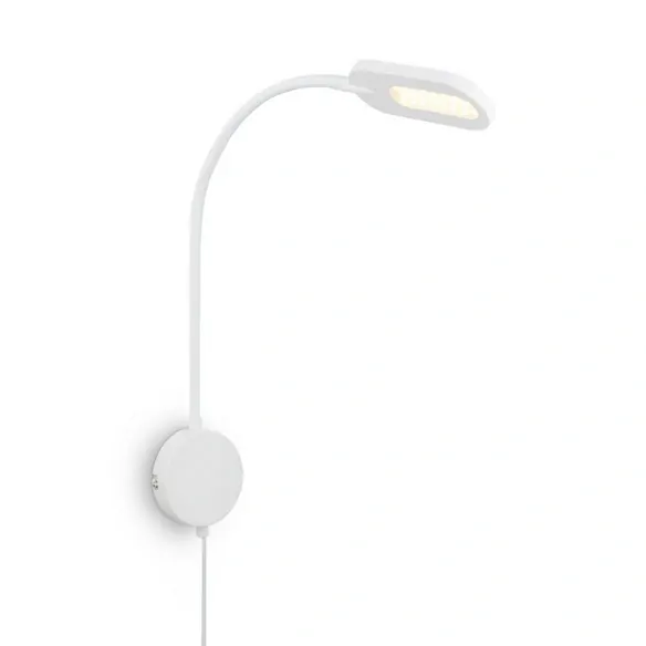 LED-Wand- und Deckenleuchte, 650 lm, 52 x 44,5 x 10 cm, weiß, helles warm-weiß, Touchfunktion