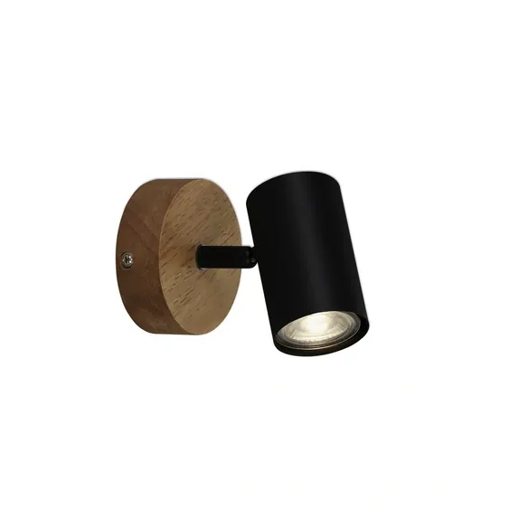 LED-Wandstrahler »MURITZ«, Länge: 11 cm, Höhe: 15,7 cm, schwarz