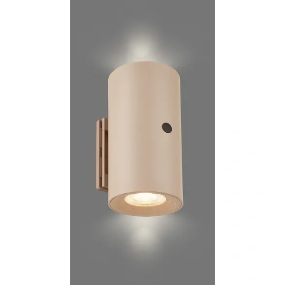 Leuchte, LED Wandleuchte, 2 W, beige