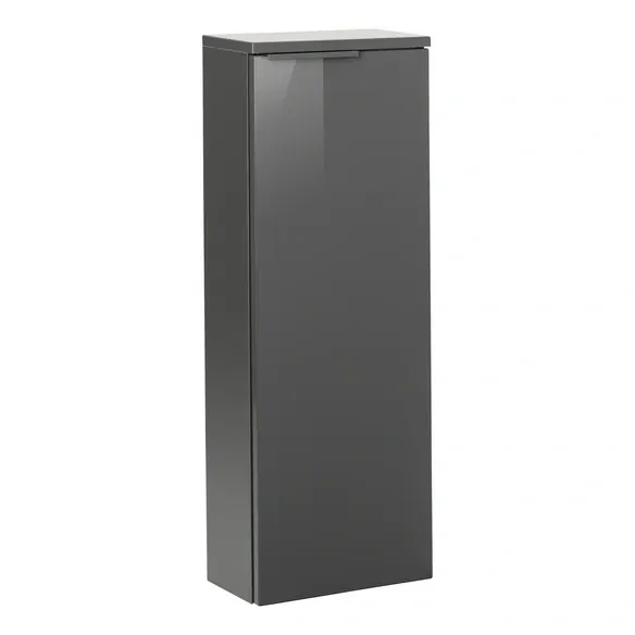 Midischrank »LUNA«, Anthrazit, 1 Tür, BxHxT: 30,2 x 82,6 x 17 cm