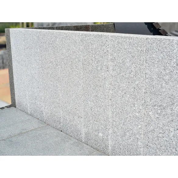 Palisade, BxLxH: 25x10x100cm, geflammt, grau