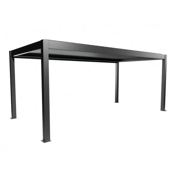 Pergola »Gr. 6 x 3«, BxHxT: 608 x 264 x 312 cm, dunkelgrau-metallic