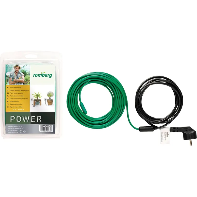 Romberg Classic Pflanzenheizung, 10 m (8 m heizbar) 40 Watt