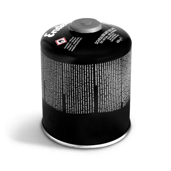 Schraubkartusche, für Gaskocher, 450 g, schwarz