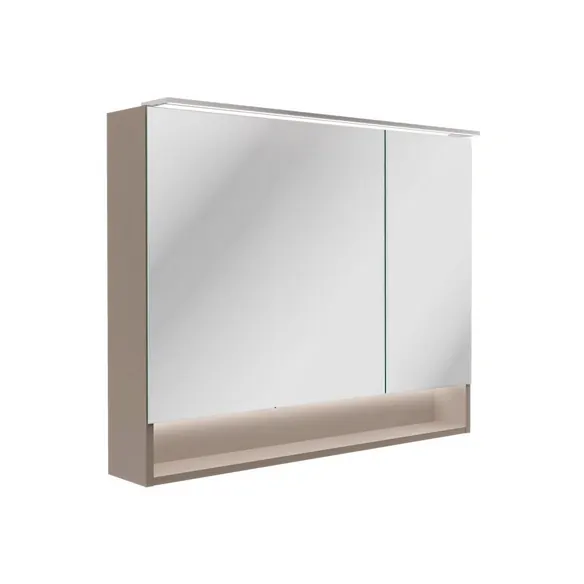 Spiegelschrank »B.Paris«, Cubanit Grau, BxHxT: 90 x 71,8 x 15,6 cm