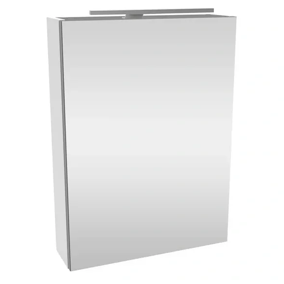 Spiegelschrank »SBC Gäste Bad«, Weiss, BxHxT: 50 x 68 x 15,3 cm