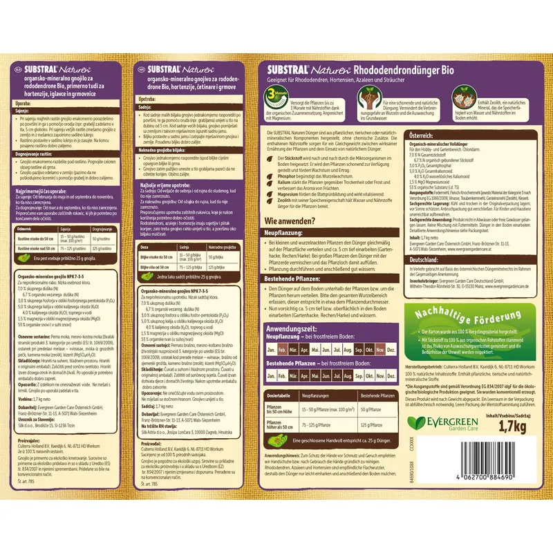 SUBSTRAL® Naturen® Rhododendrondünger, 1,20 kg