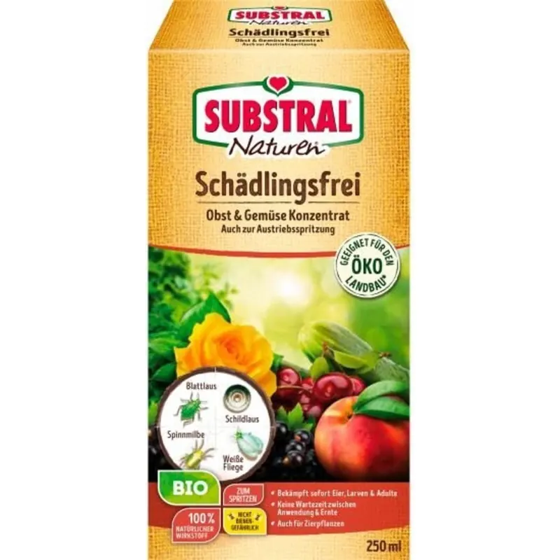 SUBSTRAL® Naturen® Schädlingsfrei Obst & Gemüse Konzentrat, 500 ml - Reg. Nr. 2568-0