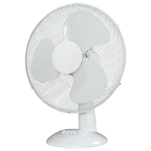 Tischventilator, 50 W, Ø: 40 cm, 3 Stufen, oszillierend