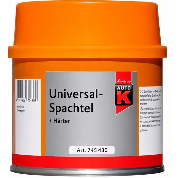 Universalspachtel, Dose, beige