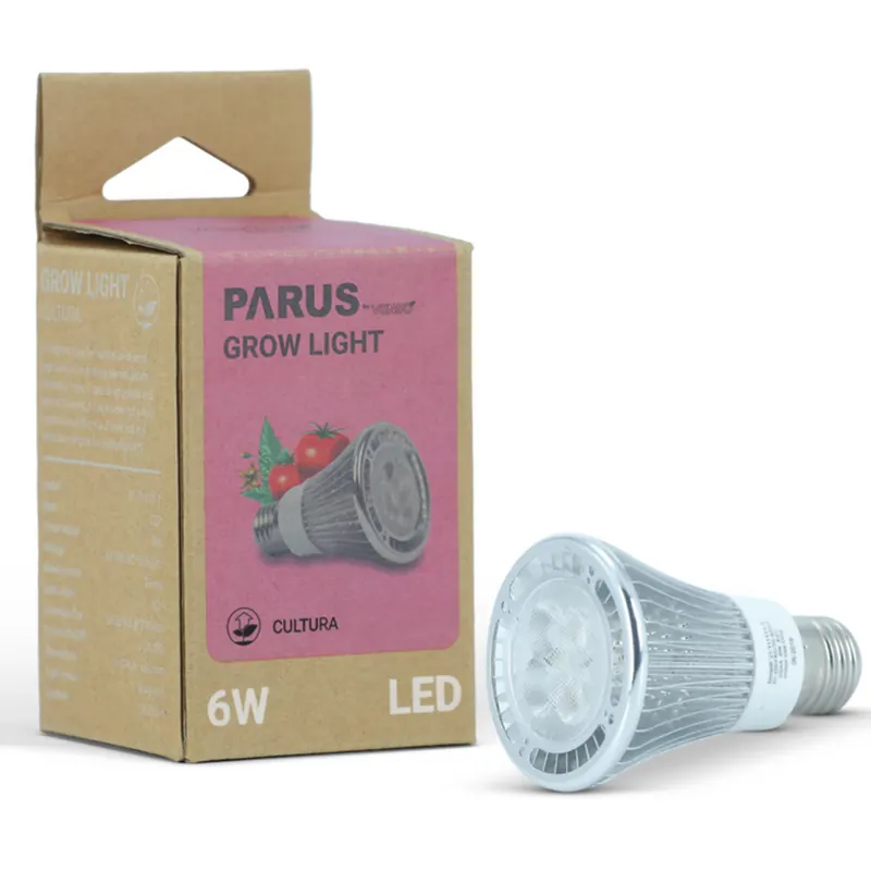 Venso E27 Pflanzenlampe "Cultura", 6 Watt