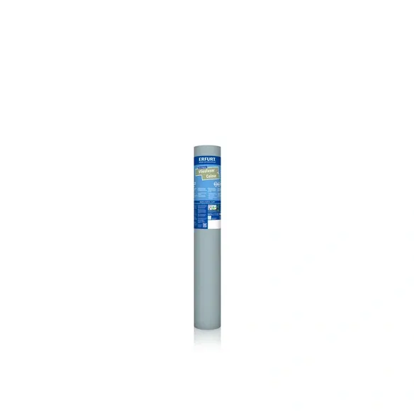 Vliestapete »Vliesfaser Colour 302-7«, 53 cm x 1005 cm, hellblau