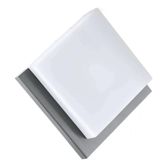 Wand-/Deckenleuchte »INFESTO 1«, edelstahl, kunststoff, 3000K