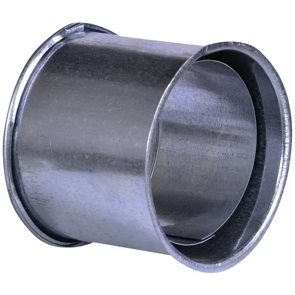 Wandfutter, Ø: 10 cm, Stärke: 0,6 mm, Stahl