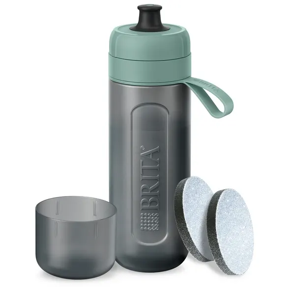 Wasserflasche »Active«, 0,6 L, dunkelgrün