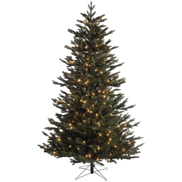 Weihnachtsbaum »BB Naturals lit«, baumförmig, ø: 127 cm, grün