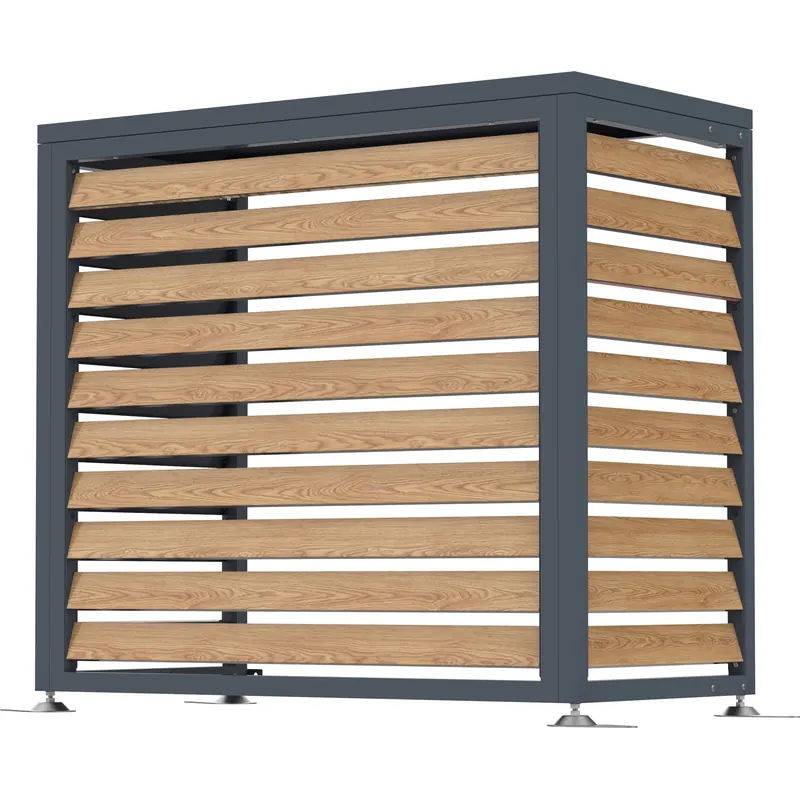 Westmann Verkleidung Wärmepumpe Boxa - Holzoptik, S