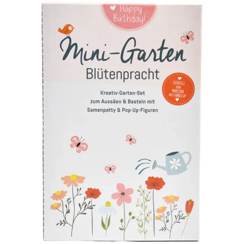 Wunderle Mini-Garten Blütenpracht - Kreatives Pop up Garten Set